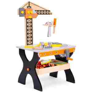 Drvena radionica za decu, sto sa alatom – ECOTOYS Drvena radionica za decu, sto sa alatom – ECOTOYS - Slika 6