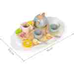 Drveni set za čaj – čajnik, šoljice, 14 delova – ECOTOYS - Slika 5
