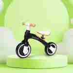 Ecotoys balans bicikl sa pedalama i pomoćnim točkovima 3u1 black - Slika 5