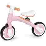 Ecotoys balans bicikl sa pedalama i pomoćnim točkovima 3u1 pink - Slika 1