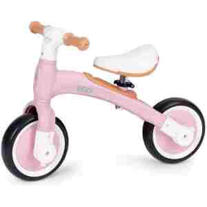 Ecotoys balans bicikl sa pedalama i pomoćnim točkovima 3u1 pink