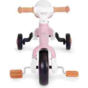 Ecotoys balans bicikl sa pedalama i pomoćnim točkovima 3u1 pink Ecotoys balans bicikl sa pedalama i pomoćnim točkovima 3u1 pink - Slika 4