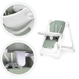 hranilica za bebe ecotoys dupla tacna green sa podešavanjem