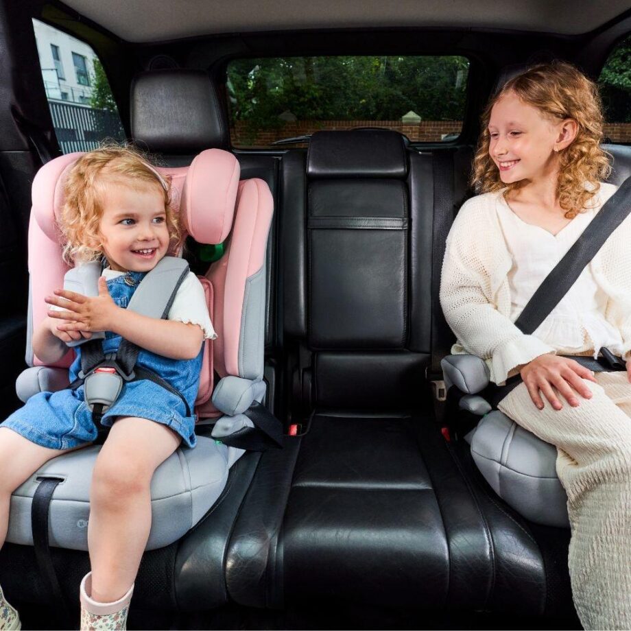 kinderkraft autosediste i-comfy i-size kinderkraft i-comfy i-size autosedište 76-150cm pink bočni prikaz