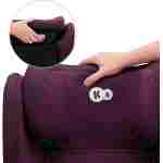 KINDERKRAFT AUTOSEDISTE JUNIOR FIX I-SIZE CHERRY - Slika 3