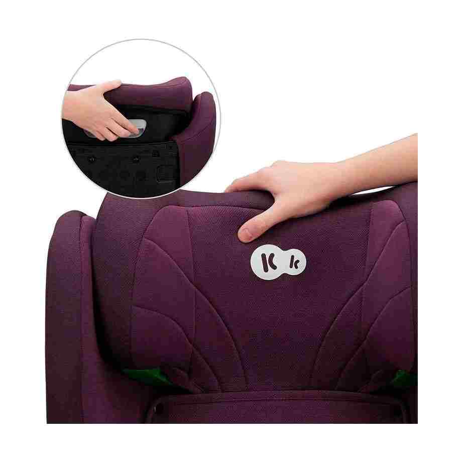 kinderkraft autosediste junior fix i size cherry5018