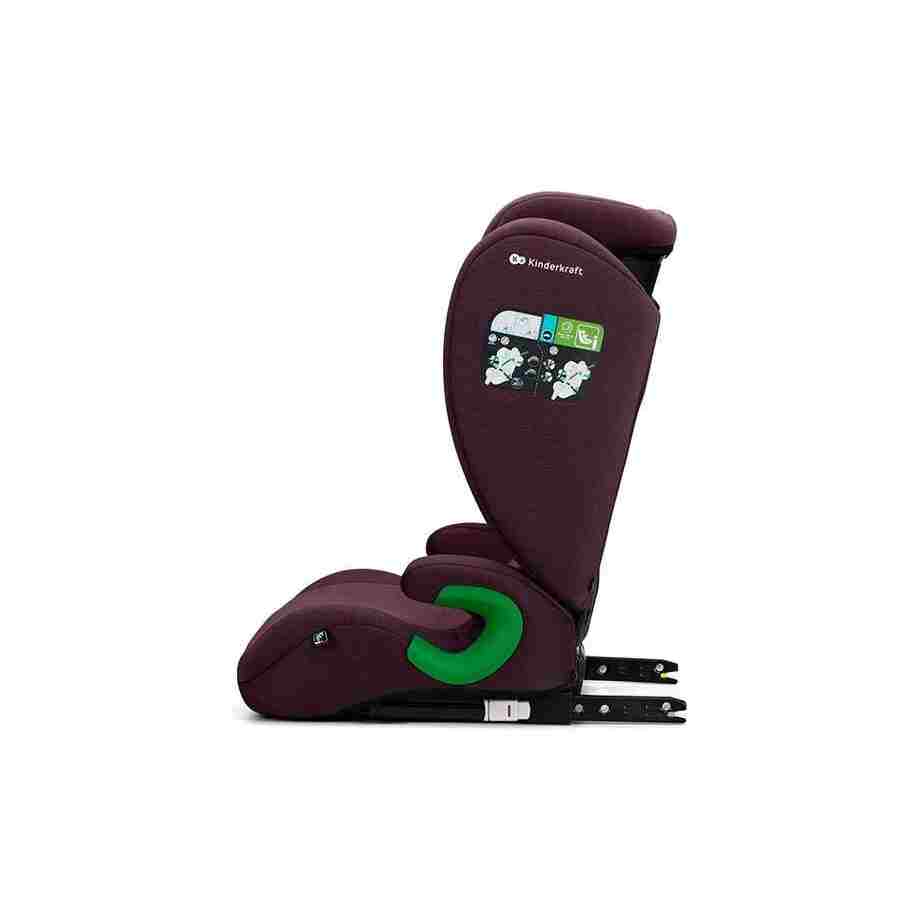 kinderkraft autosediste junior fix i size cherry5019