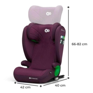 KINDERKRAFT AUTOSEDISTE JUNIOR FIX I-SIZE CHERRY KINDERKRAFT AUTOSEDISTE JUNIOR FIX I-SIZE CHERRY - Slika 6