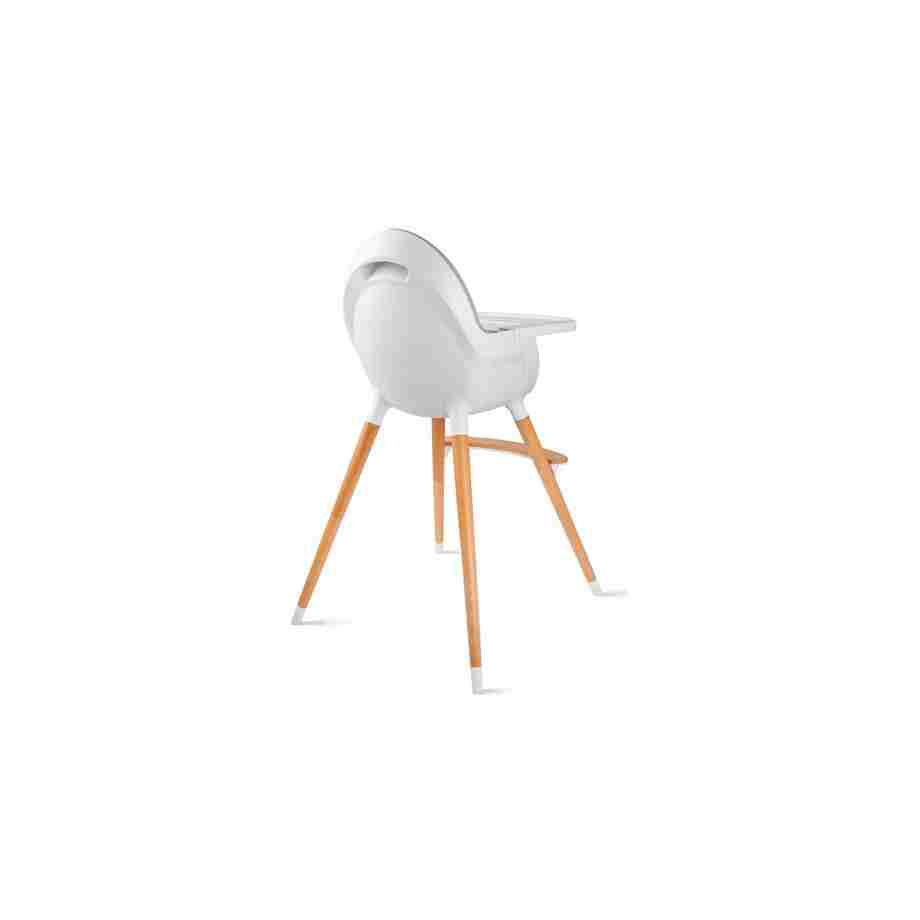 KINDERKRAFT HIGH STOLICA ZA HRANJENJE 2U1 FINI GREY