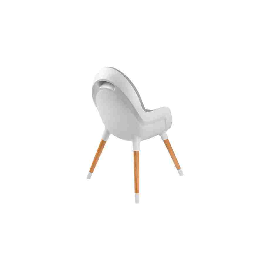 KINDERKRAFT HIGH STOLICA ZA HRANJENJE 2U1 FINI GREY