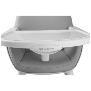KINDERKRAFT HIGH STOLICA ZA HRANJENJE 2U1 FINI GREY - Slika 6