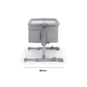 KINDERKRAFT KOLEVKA NESTE UP GREY MELANGE kinderkraft kolevka neste up grey melange s čeličnim okvirom za bebe od rođenja