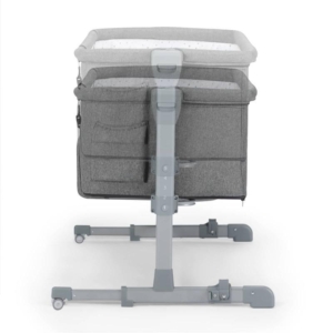 KINDERKRAFT KOLEVKA NESTE UP GREY MELANGE kinderkraft kolevka neste up grey melange s čeličnim okvirom za bebe od rođenja