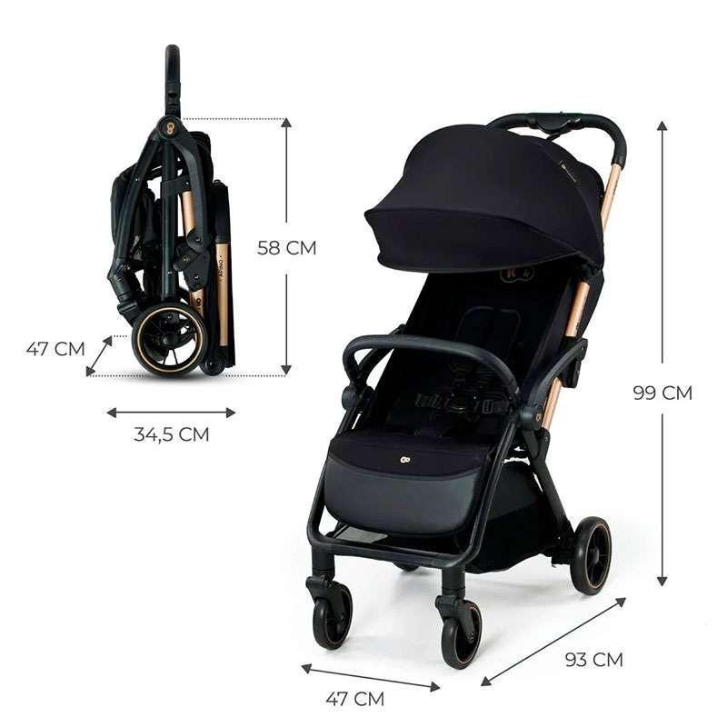 kinderkraft kolica apino raven black3101