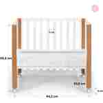 KINDERKRAFT KREVETAC KOYA WHITE SA DUSEKOM KINDERKRAFT KREVETAC KOYA WHITE SA DUSEKOM - Slika 3