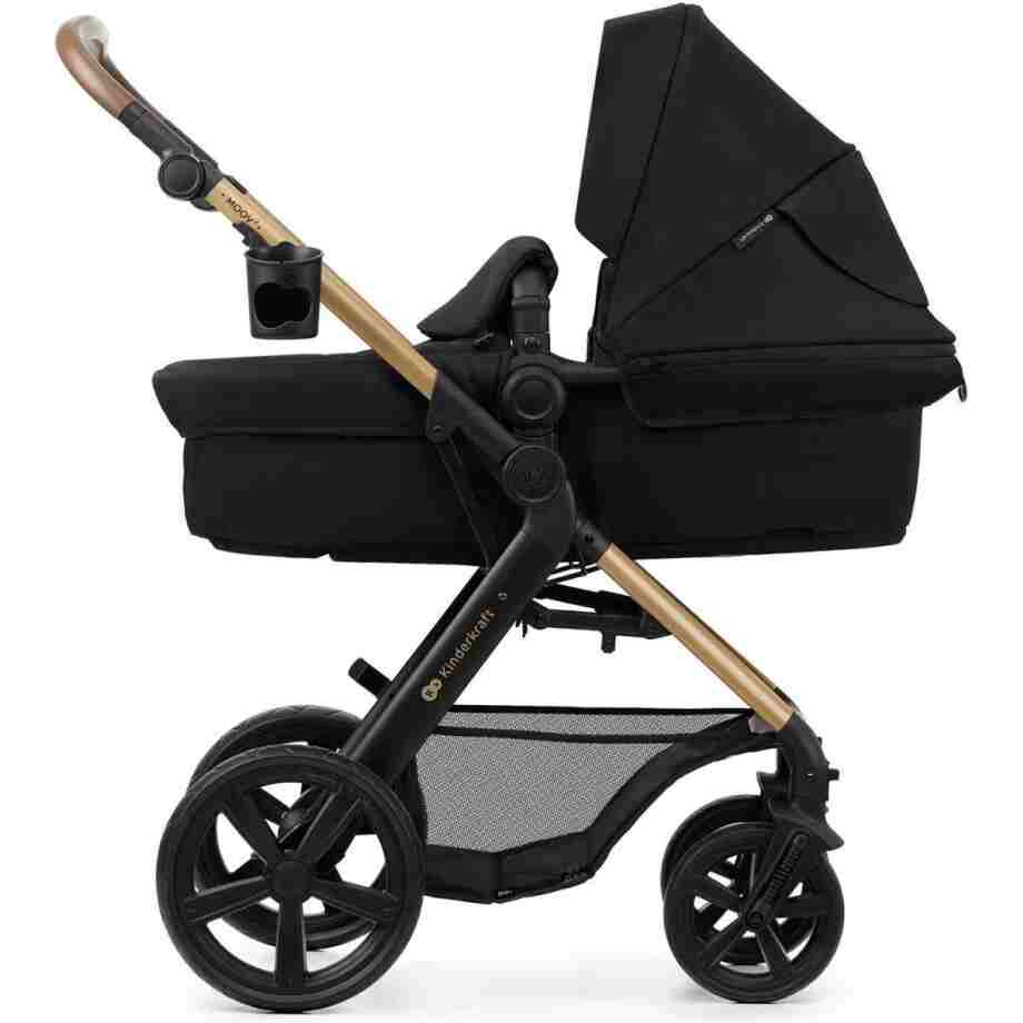 KINDERKRAFT MOOV 2 KOLICA ZA BEBE 3U1 PURE BLACK kinderkraft moov 2 kolica za bebe 3u1 pure black17504