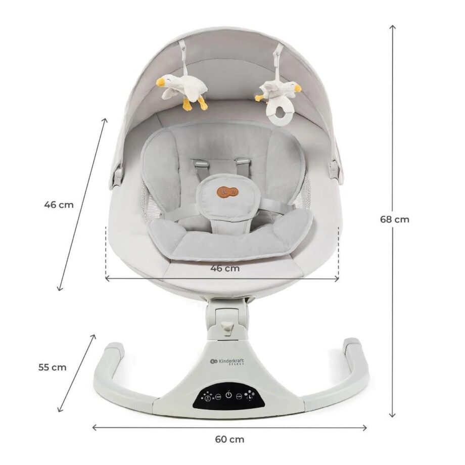 kinderkraft njihalica tulsy beige16935