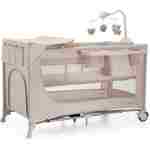 KINDERKRAFT PRENOSIVI KREVETAC JOY 2 BEIGE SA DODACIMA KINDERKRAFT PRENOSIVI KREVETAC JOY 2 BEIGE SA DODACIMA - Slika 1