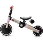Tricikl 4Trike Kinderkraft srebrno sivi