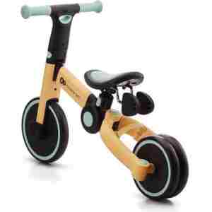 Tricikl 4Trike Kinderkraft žuto-plavi