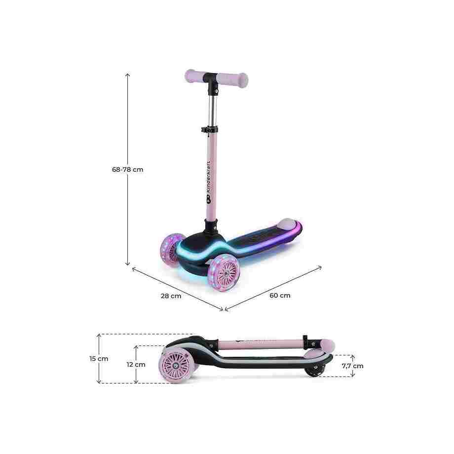 kinderkraft trotinet raket pink17906