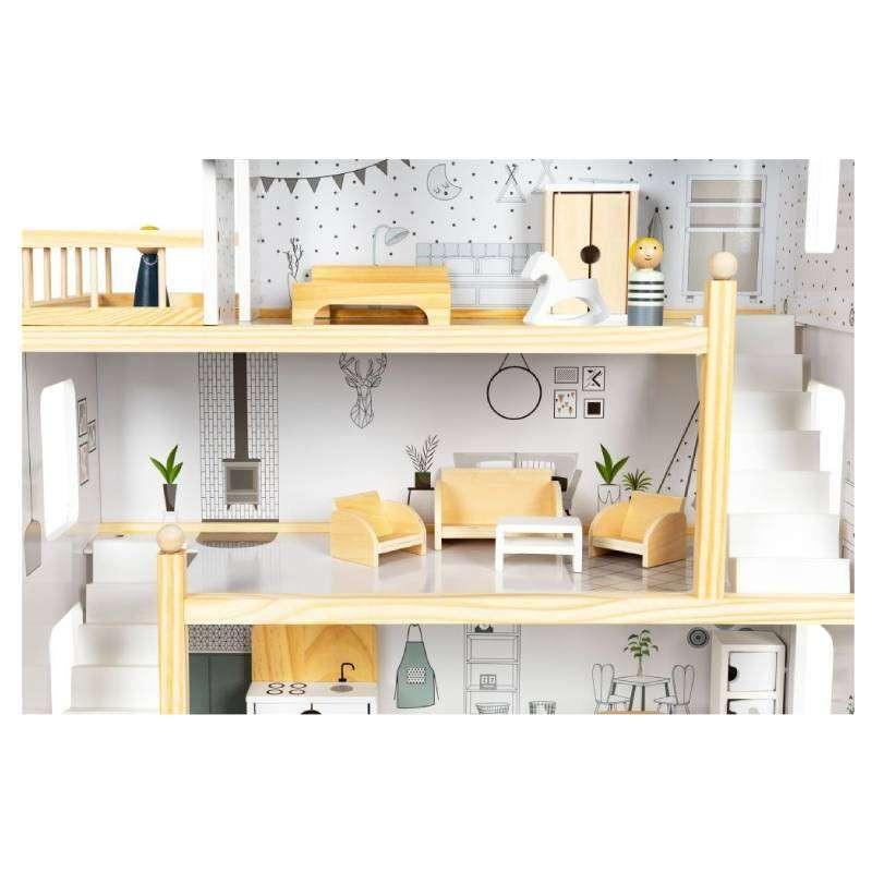 kucica za lutke set sa 18 dodataka2480