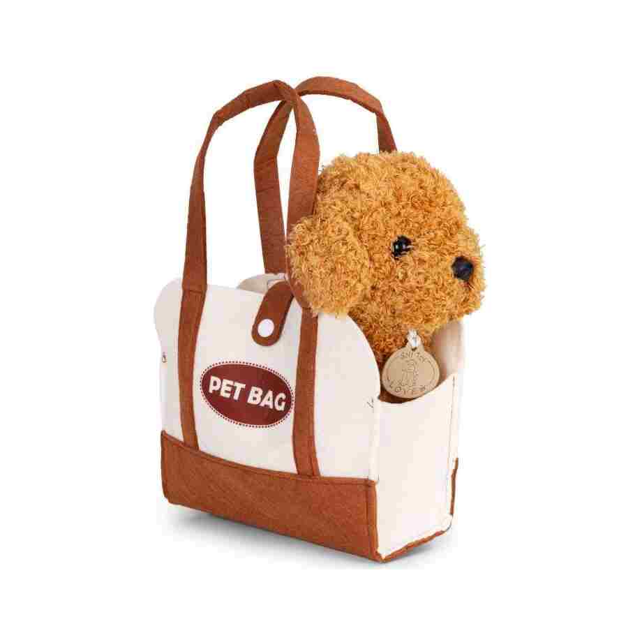 plisana igracka za decu stene brown poodle torba cetka za negu5346986