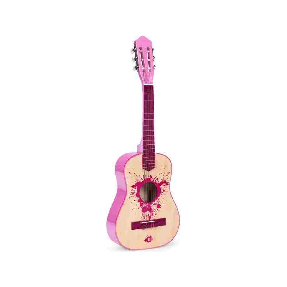 roze velika gitara za decu – ecotoys5343050