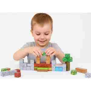 Set magnetnih kocki za decu – 119 delova Set magnetnih kocki za decu – 119 delova - Slika 3