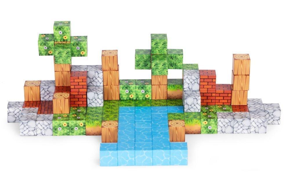 Set magnetnih kocki za decu – 119 delova Set magnetnih kocki za decu – 119 delova