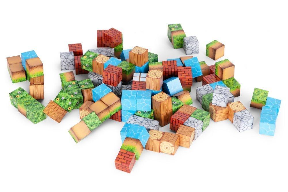 Set magnetnih kocki za decu – 119 delova Set magnetnih kocki za decu – 119 delova