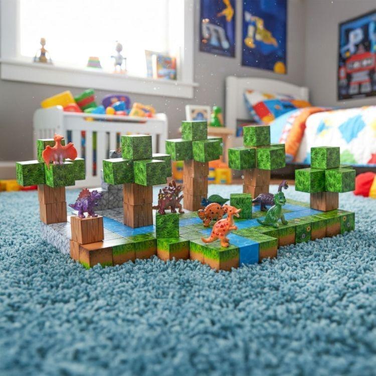 set magnetnih kocki za decu – 142 dela kocke i dinosaurisi5347133