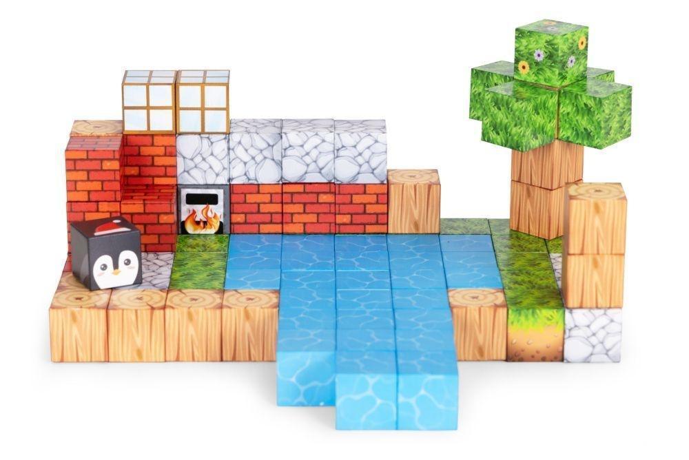 Set magnetnih kocki za decu – 87 delova Set magnetnih kocki za decu – 87 delova