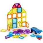 Set magnetnih kocki za decu – kuća i auto, 45 delova - Slika 5