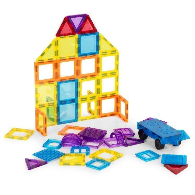 set magnetnih kocki za decu – kuca i auto 45 delova5347229