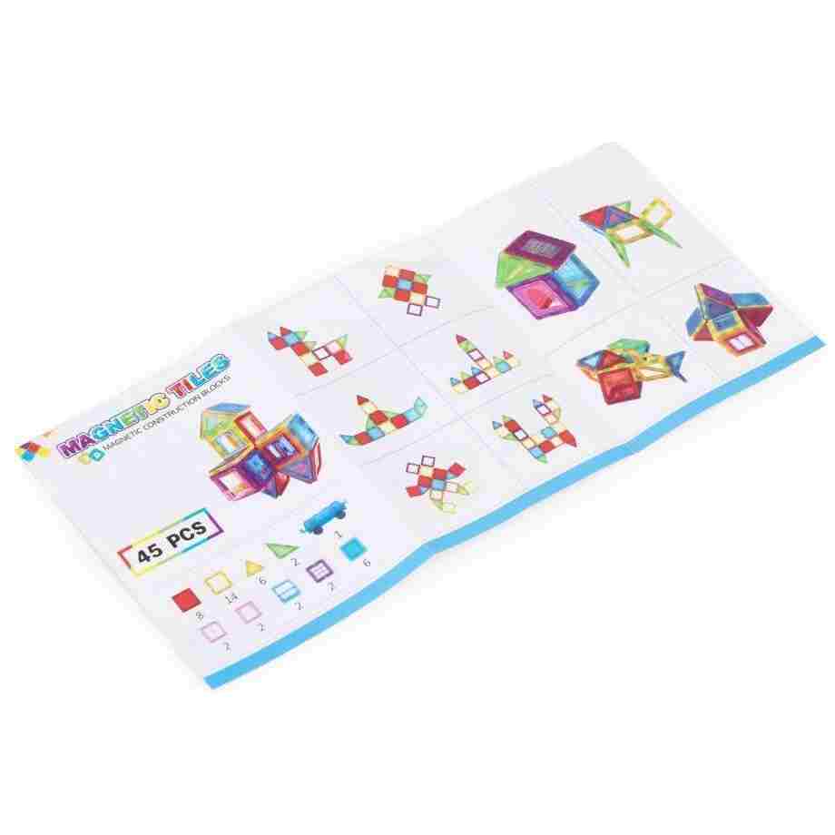 set magnetnih kocki za decu – kuca i auto 45 delova5347235