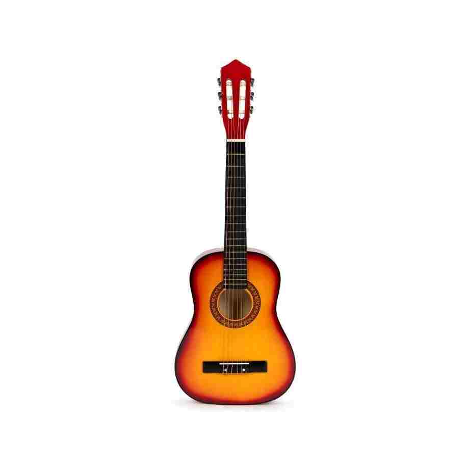 velika klasicna drvena gitara za decu sa 6 zica – ecotoys5346821