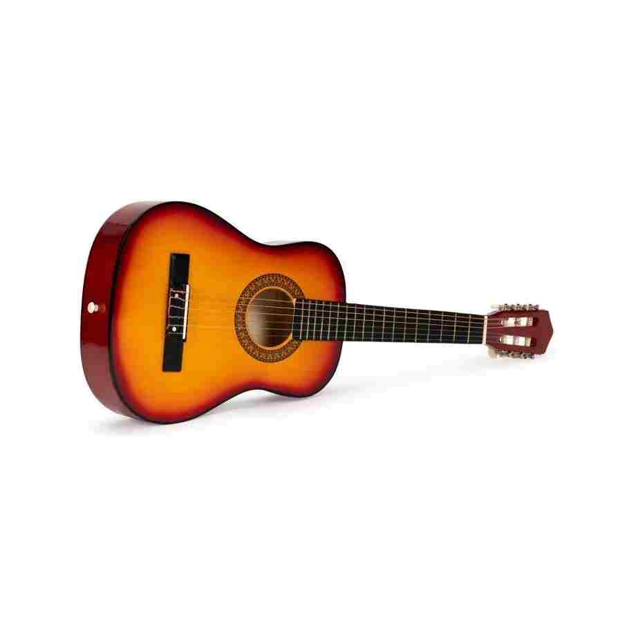 velika klasicna drvena gitara za decu sa 6 zica – ecotoys5346830