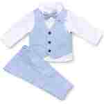 Elegantni komplet svetlo plavi 09-24 meseci elegantni komplet svetlo plavi za dečake Teddy Kids