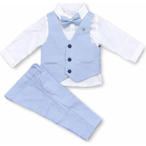 elegantni komplet svetlo plavi za dečake Teddy Kids