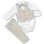 Elegantni komplet bodi sv bez 06-18 meseci elegantni komplet bodi bez 06-18 meseci bež