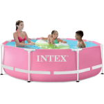 intex bazen pink metal frame bazen 244×76 cm roze boja detalj