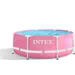 intex bazen pink metal frame bazen 244×76 cm roze boja