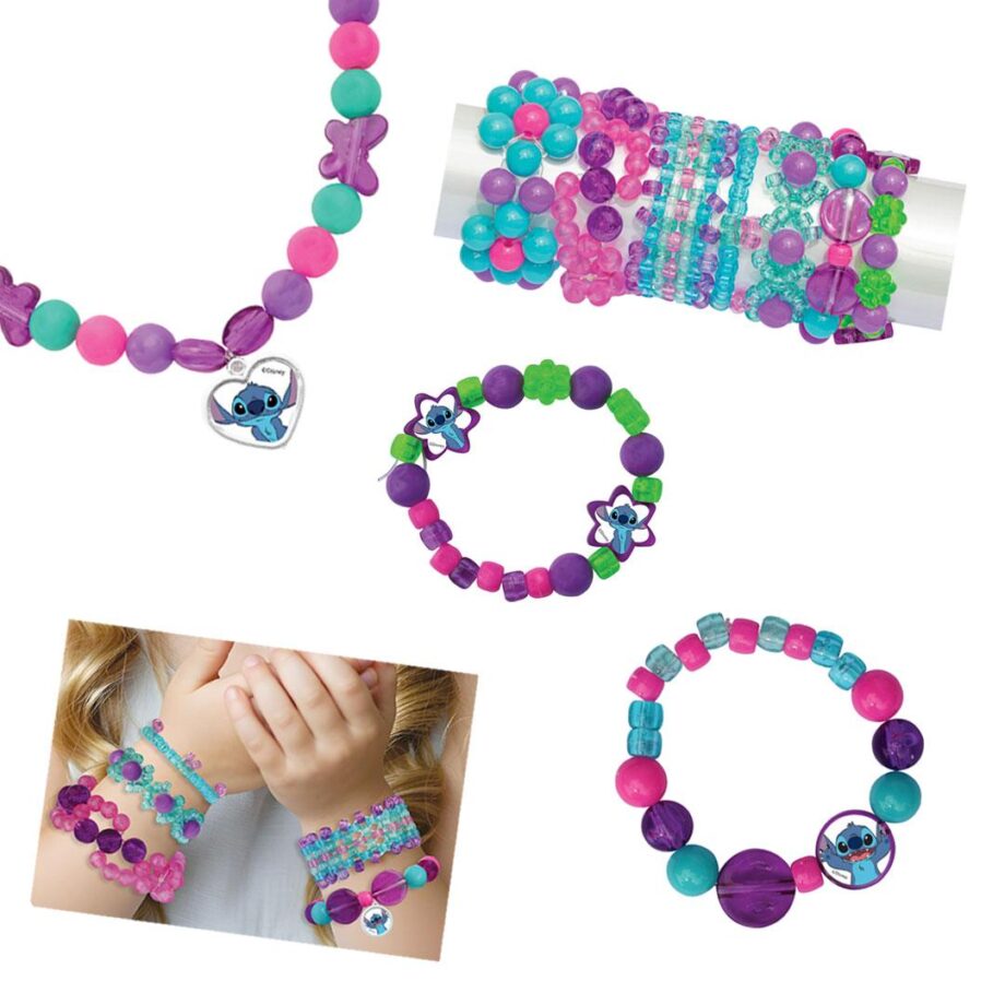 stich nakit set 040852 za devojčice sa raznobojnim perlicama detalj