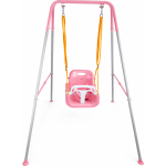 Metalna ljuljaska za decu roze metalna ljuljaska za decu roze sa stabilnom konstrukcijom