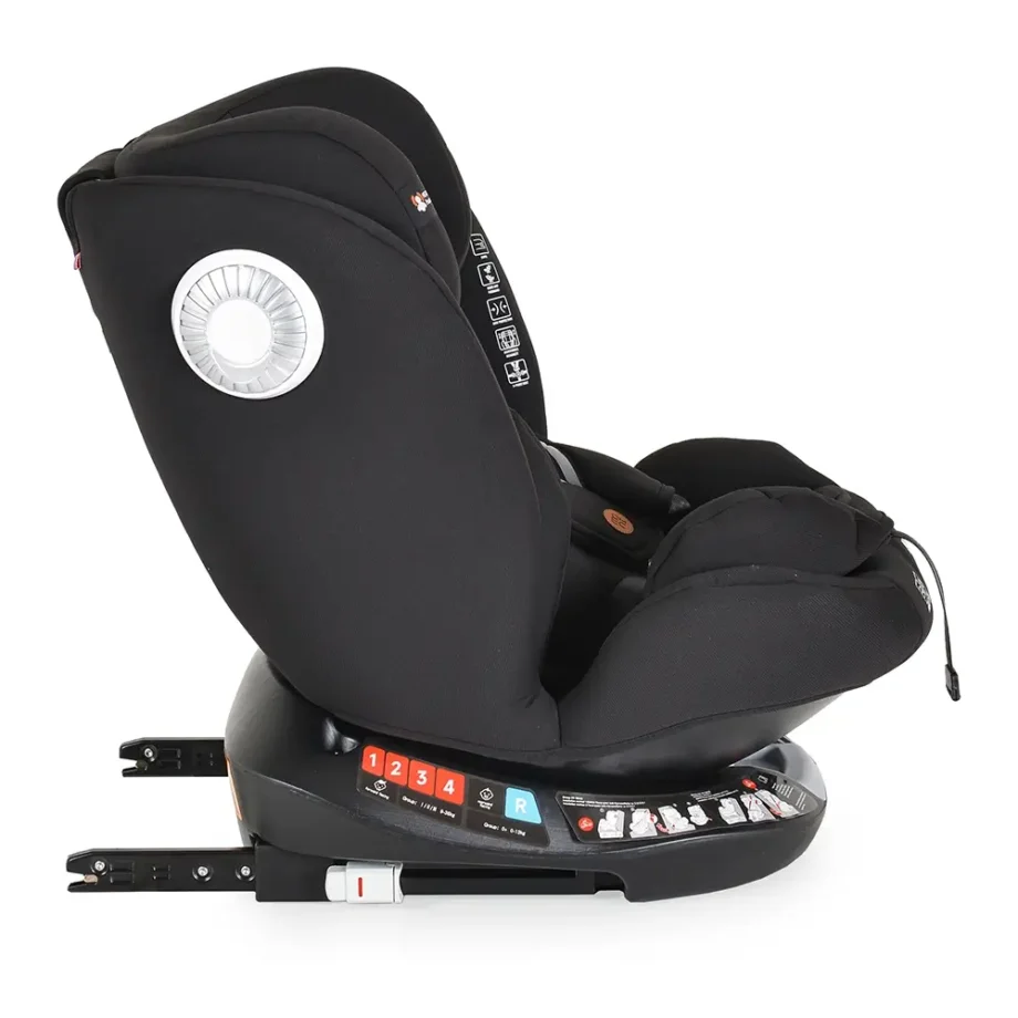 auto sedište Nitro 0-36 kg Black bliži prikaz