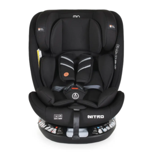 auto sedište Nitro 0-36 kg Black tekstura materijala