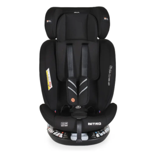 auto sedište Nitro 0-36 kg Black zadnja strana