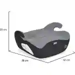 auto sedište buster 125-150cm grey brend Moni detalj