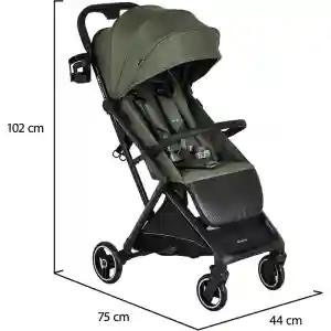 Cangaroo kolica za avion Airwalk deep green dimenzije